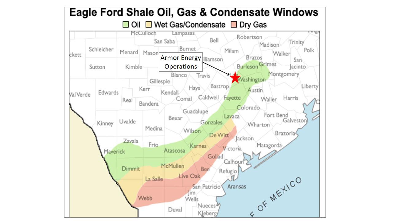 Eagle Ford Shale Oil, Gas & Condensate Windows